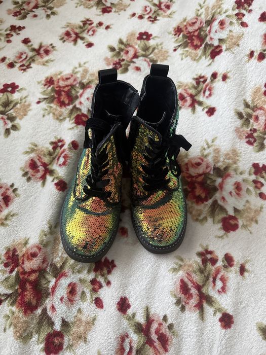 Buty brokatowe dziewczęce rozmiar 31