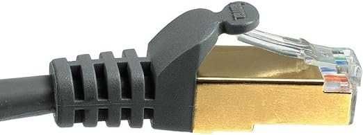 Kabel Ethernet Hama 1.5m Cat5e STP RJ45 Pozłacany 1000Mb/s do TV PC