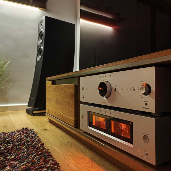 Najnowszy Onkyo Icon P-80 + M-80 Preamp Streamer 2x 200W sklep WROCŁAW