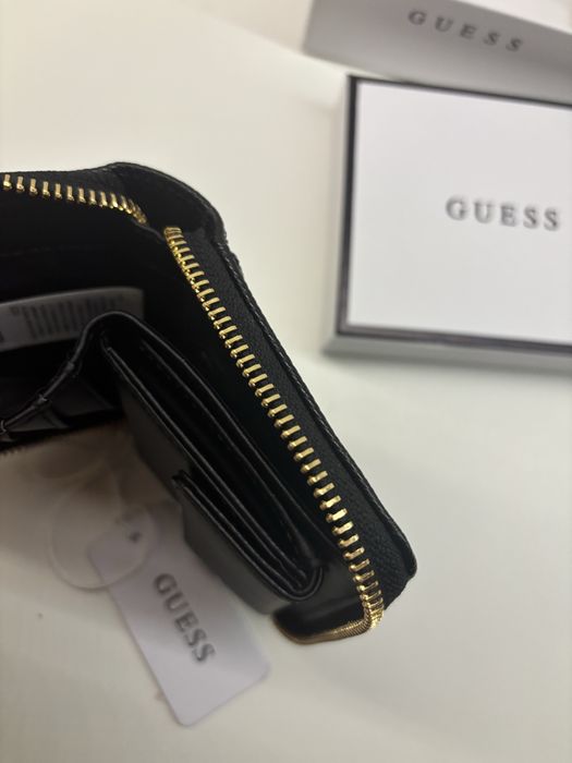 Portfel skórzany guess new 14/11 casual