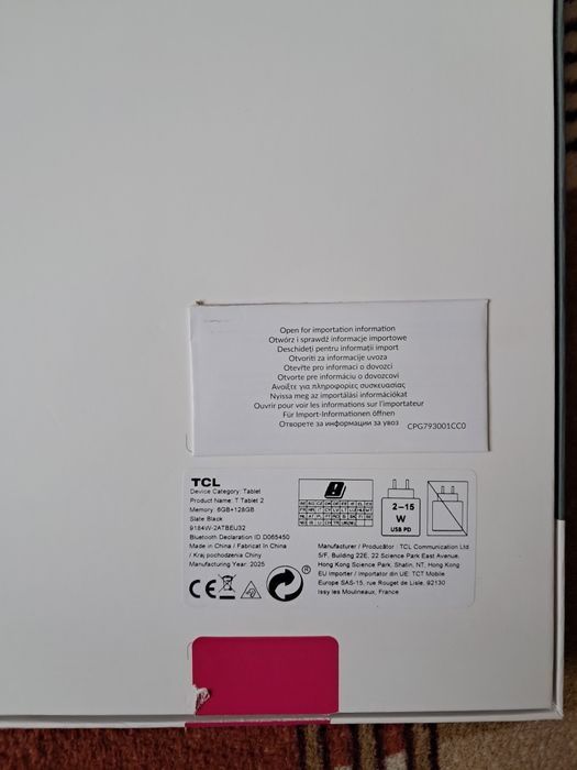 Nowy Tablet  TTab2