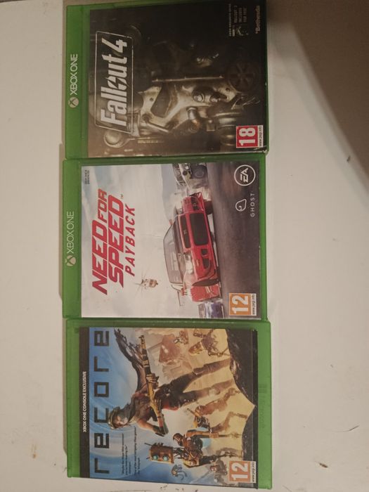 Zestaw 3 Gier Xbox One /  NFS Payback, Fallout 4, ReCore !NOWE!
