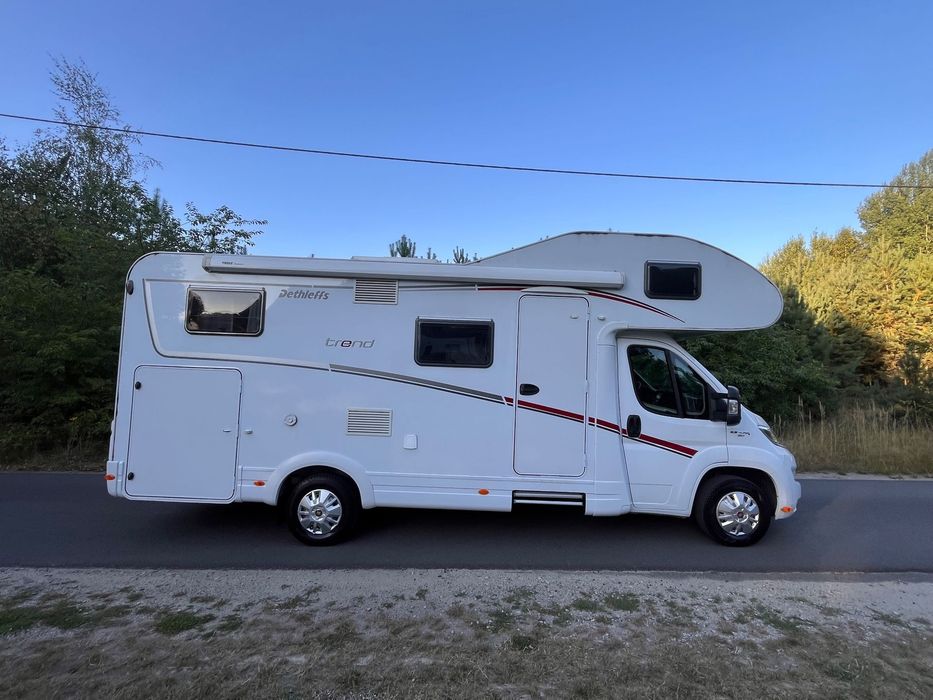 Fiat Dethleffs  Trend A 6977 6 Os Automat  2.3 150 KM Automat 2 x Klima Solar Toaleta Markiza Prysznic Ładny Stan