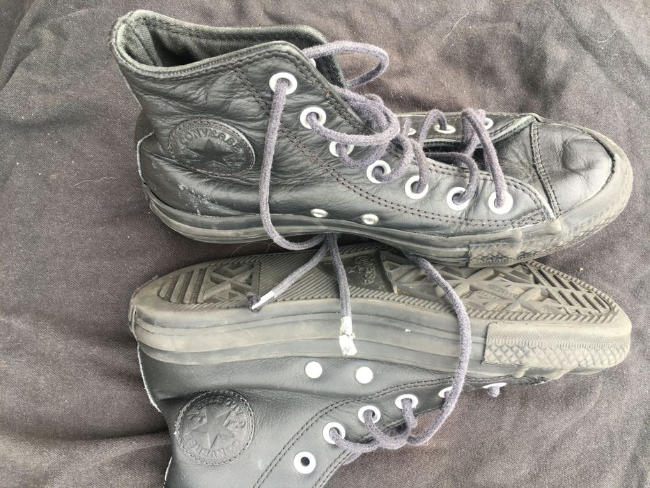 Skórzane Converse