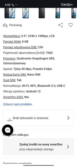 Xiaomi Redmi 15 NOWY