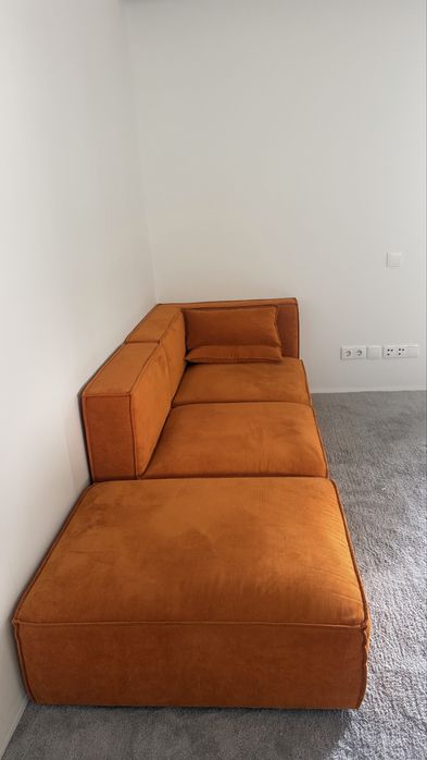 Sofá modular como novo