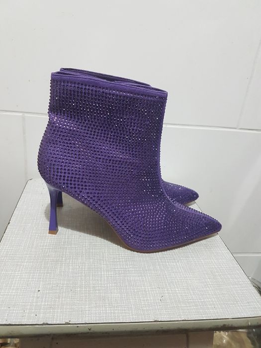 Buty nr.39 Seastar nowe szpilki,fioletowe
