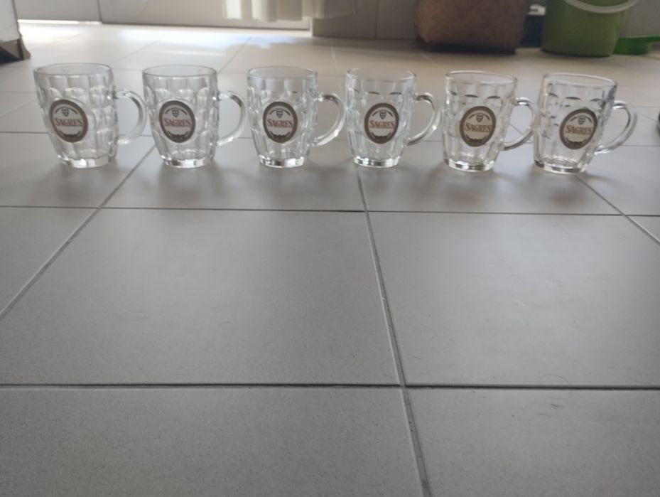 Canecas de cerveja antigas Lowenbrau 0,50cl