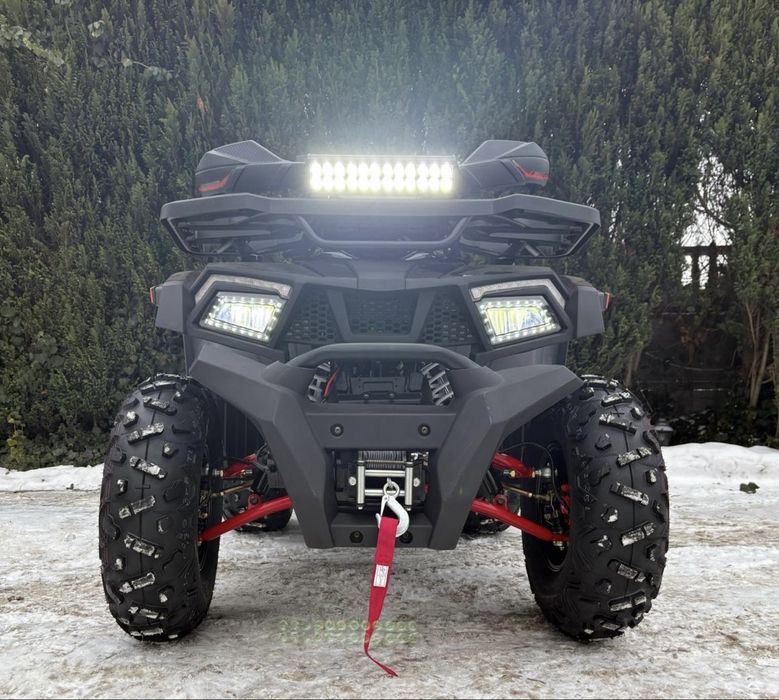 DUŻY QUAD 200CC Asix FOURCRAFT oparcie wyciągarka alufelgi raty dostaw
