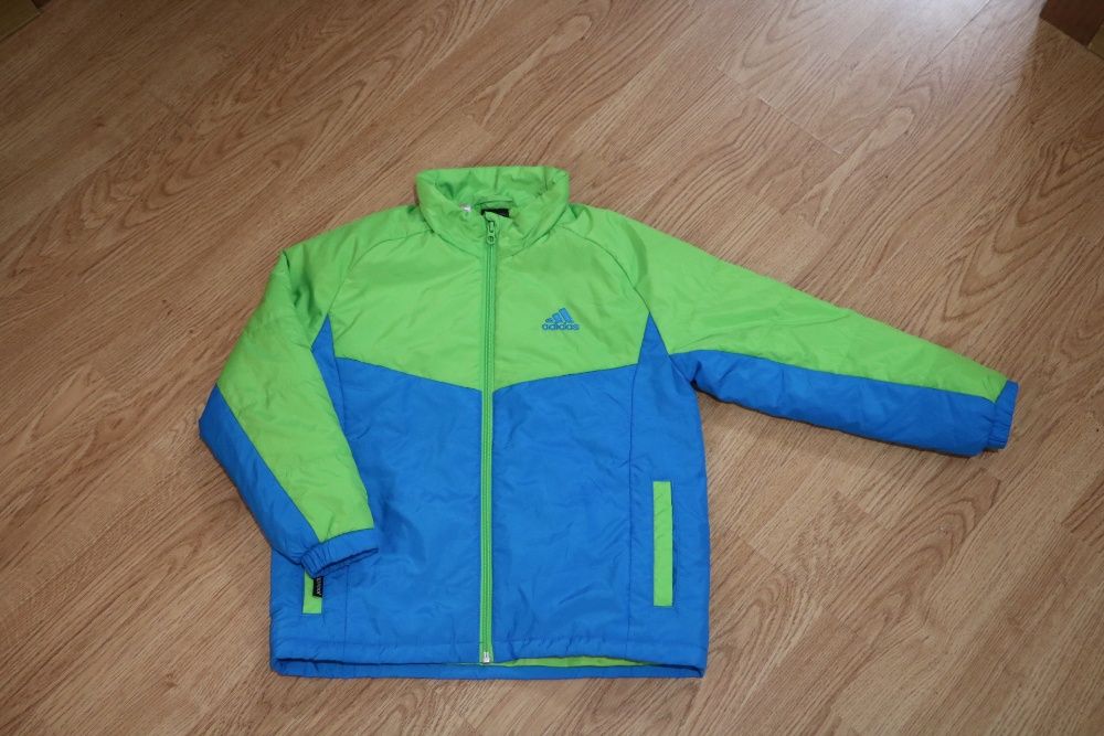 Куртка (тонкий синтепон) рост 128 адидас adidas оригинал!