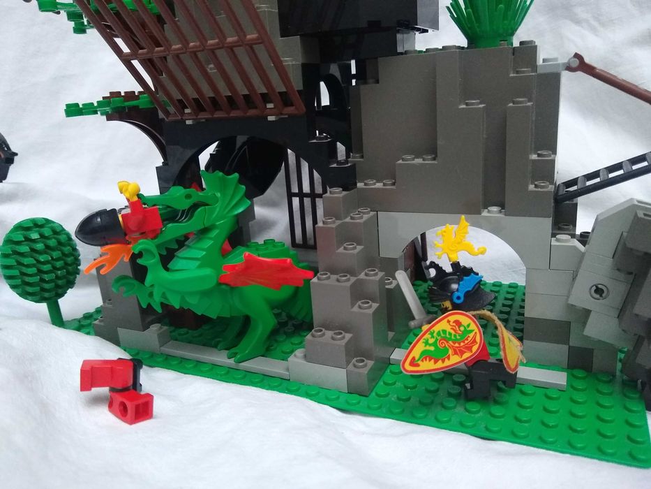 1993 Jaskinia Smoka LEGO 6076 Castle Dragon Knights instrukcja Rycerze
