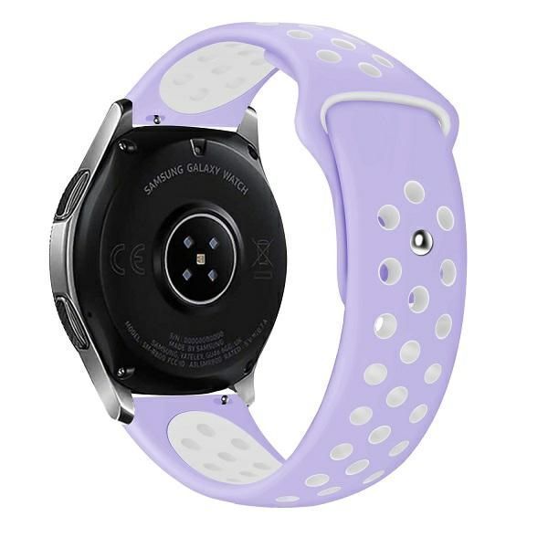 Beline pasek Watch 20mm Sport Siliconefioletowo-biały purple/white