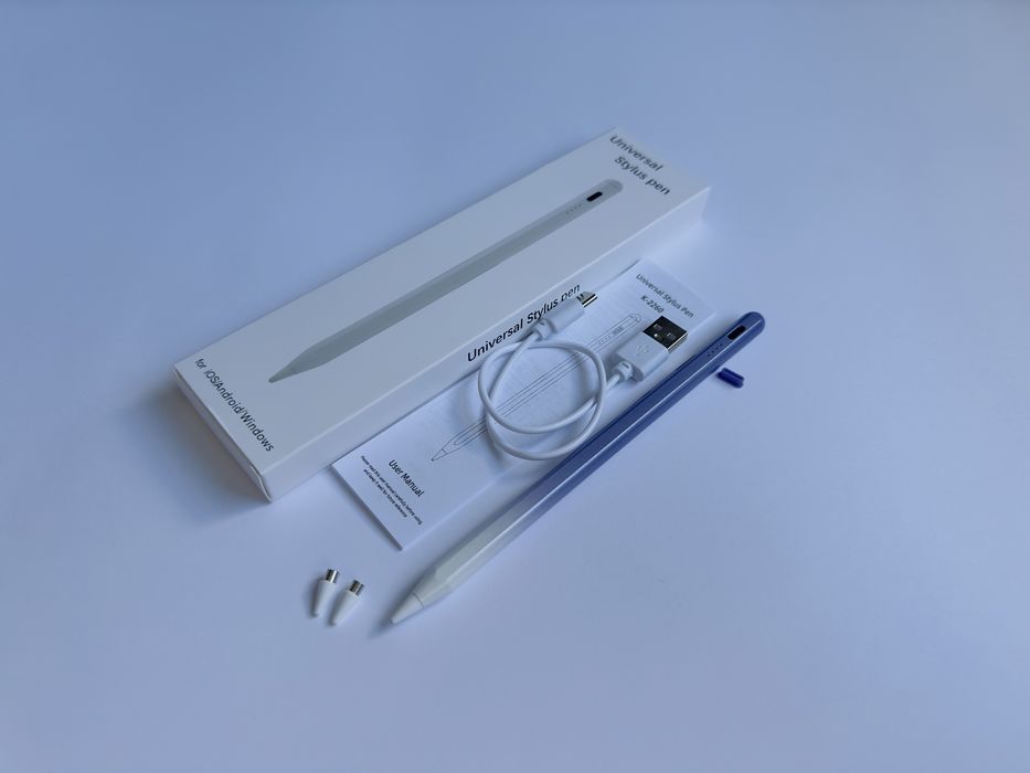 Стилус Pencil для планшета, емкостной,универсальный+4наконечника