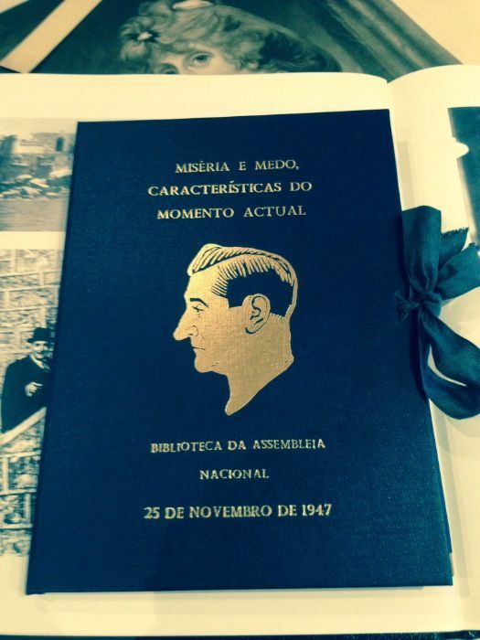 Salazar ,discurso original do Prof.Dr.A.O.Salazar, " Miséria e Medo"