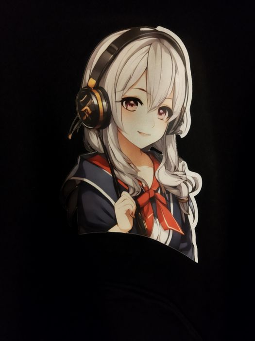 Bluza z kapturem anime XL