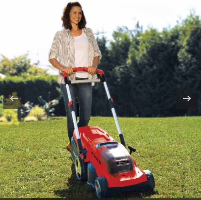 Акумуляторна газонокосарка Einhell RASARRO 36/38, 2 акб 18 В