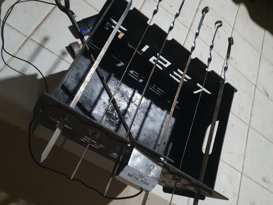 Мангал с приводом мотора  5V 1/2А від USB
