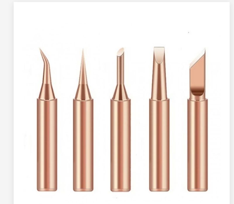 Набір мідних жалів для паяльників та паяльних станцій (IS I 2C 3.2D K)