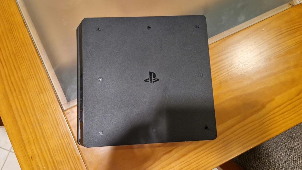 Ps4 Slim 1TB + Controle Vermelho Original