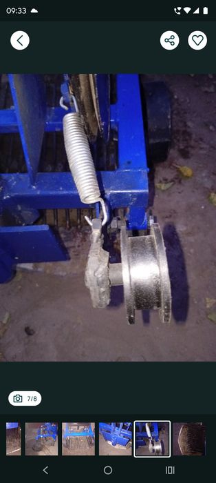 Продам копачку до мототрактора