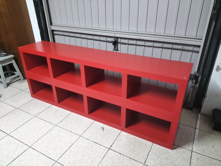 2 estantes + 2 prateleiras