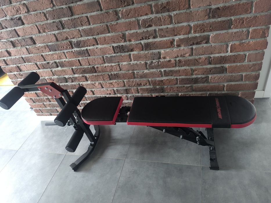 Ławka regulowana do ćwiczeń + Prasa MARBO