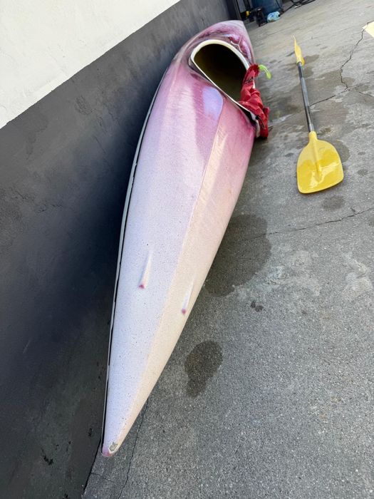 Kayak K1 de competição SCOTT + pagaia – em fibra