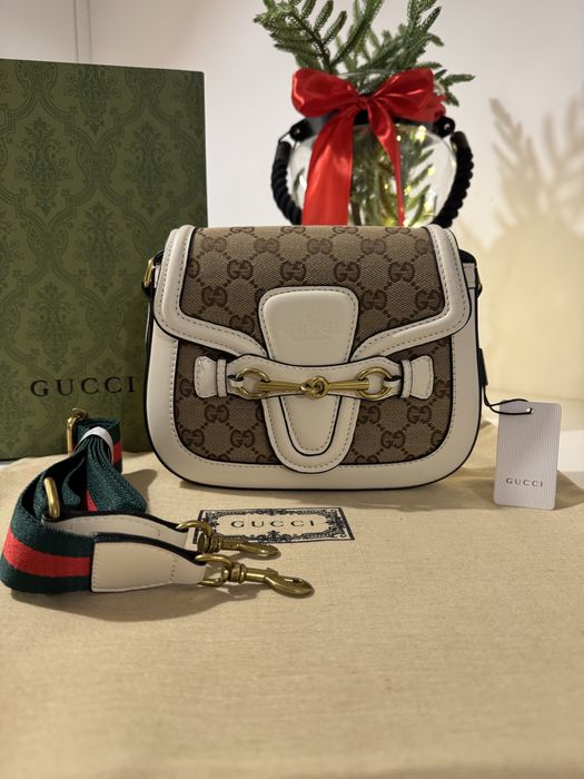 Nowa oryginalna torebka Gucci. Skóra naturalna