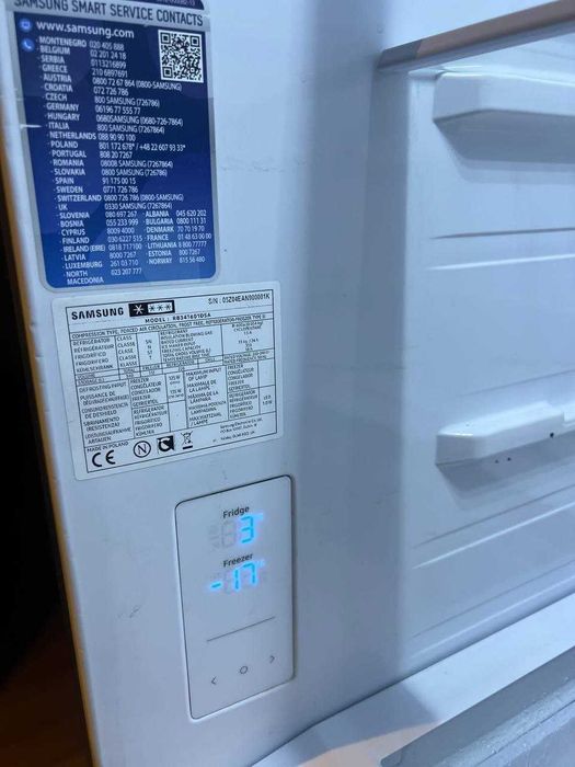 Lodówka samsung, w idealnym stanie