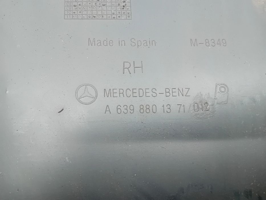Canto Para Choques Tras Direito MERCEDES-BENZ Vito / Vito Combi (W639)