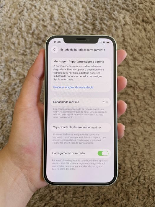 Iphone 12 impecável