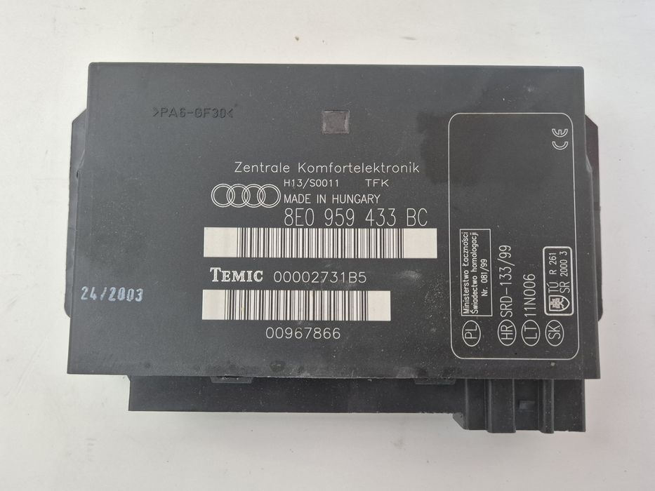 Audi A4 B6 B7 Exeo Moduł Komfortu 433 BC