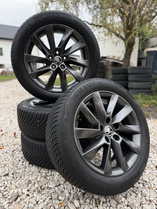 Koła felgi Skoda 5x112 215/55/17 R17 Superb Octavia Karoq kodiaq Yeti