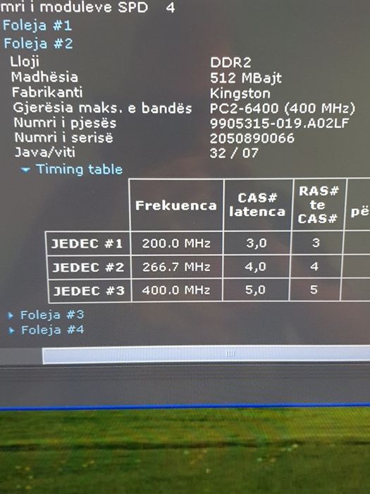 Kingston kingston kvr800d2n5k2 1g