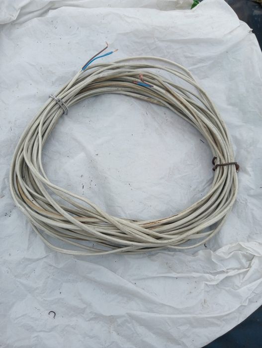 Кабель ВВГ 2*0,5 мідний, в наявності 50м. і 20м.