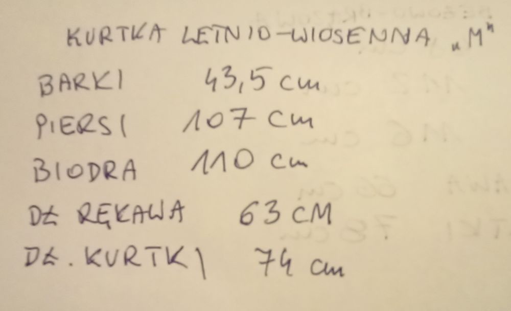 Kurtka /płaszczyk rozm.38 tanio