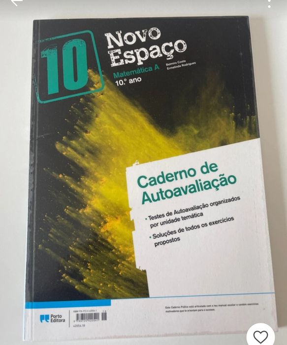 Novo espaço 10°ano Caderno atividades