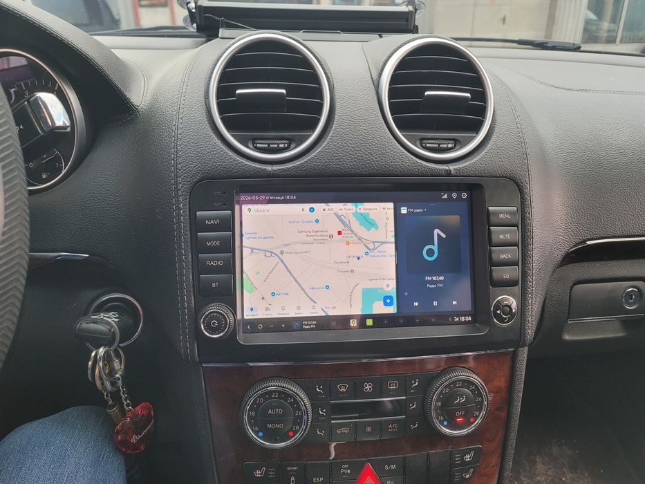 Штатная магнитола для Mercedes-benz ML GL w164