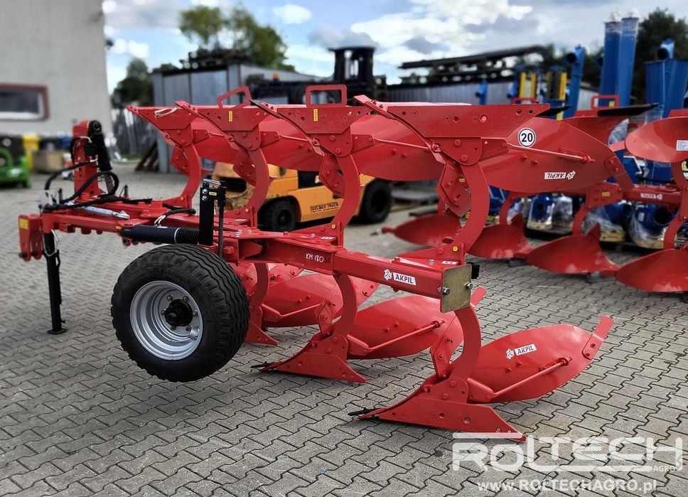 Pług Obrotowy AKPIL MIX-DUE KM80 3+1 Skibowy KM180R 4+ KM180HP