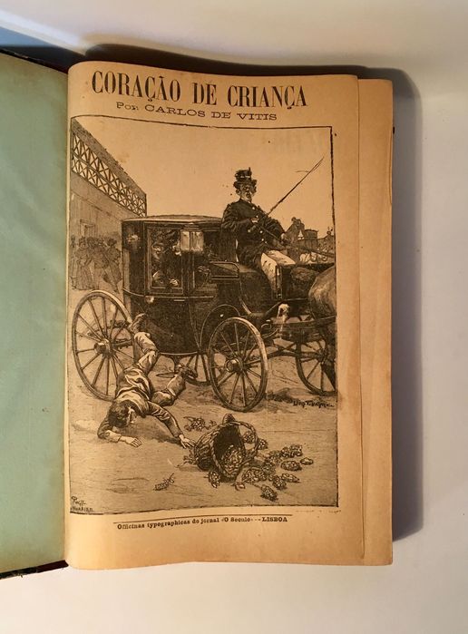 CORAÇÃO DE CRIANÇA - 1900 - C. Vitis - ed. Século