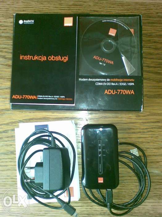 Modem AnyData ADU770-WA do Orange HSPA / CDMA / 3G