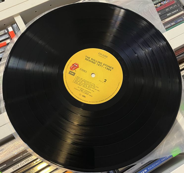 The Rolling Stones - Rewind 1971/1984 (Vinyl, Japan, 1984, NM, LP)