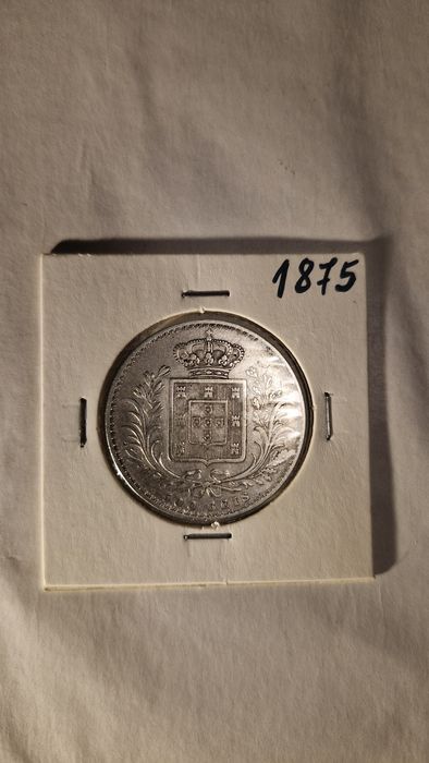 500 Reis D.Luis prata 1886 e outras datas