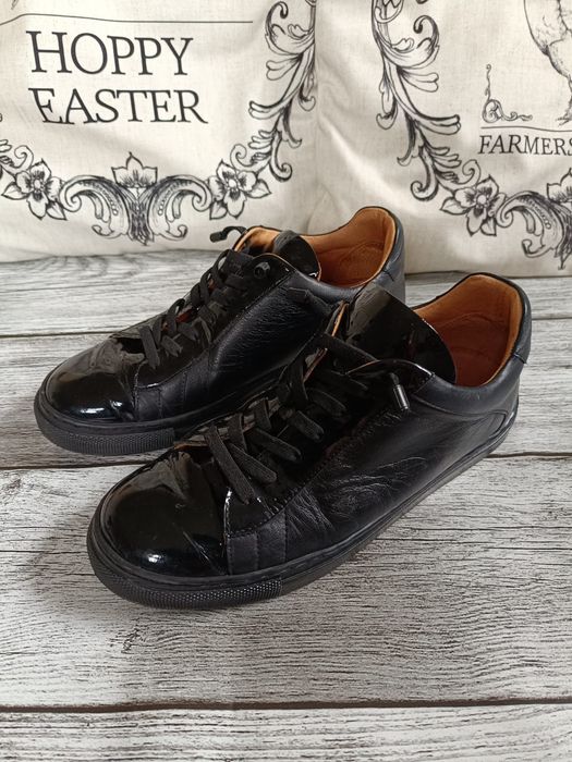 Czarne buty sportowe Kazar 38 skóra naturalna