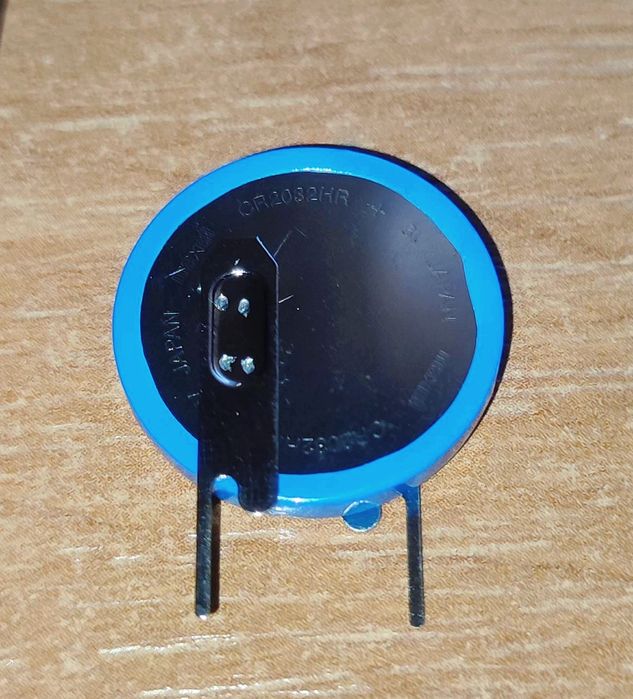 Батарейка  CR2032HR с выводами