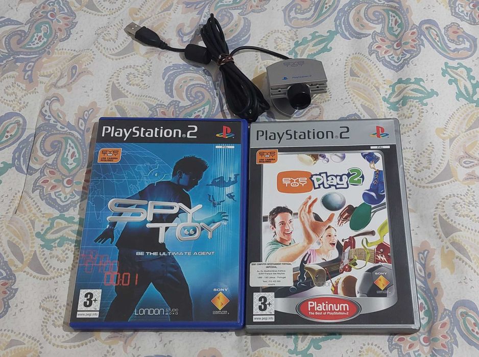 (PS2) Jogos EyeToy + Camera