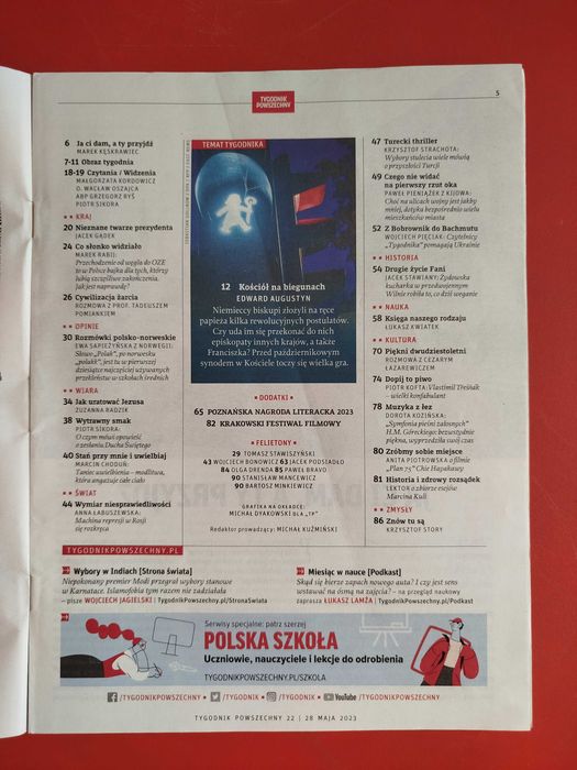 Tygodnik Powszechny nr 22/2023, 28 maja 2023, Andrzej Duda