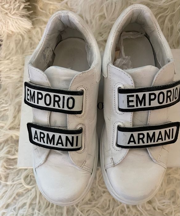 Sapatilhas Empório Armani em  pele .