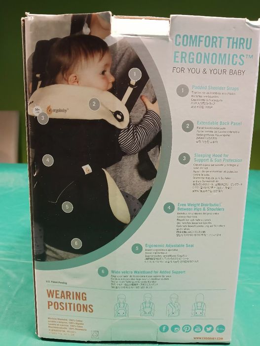 Ergobaby 360 nosidło firmowe