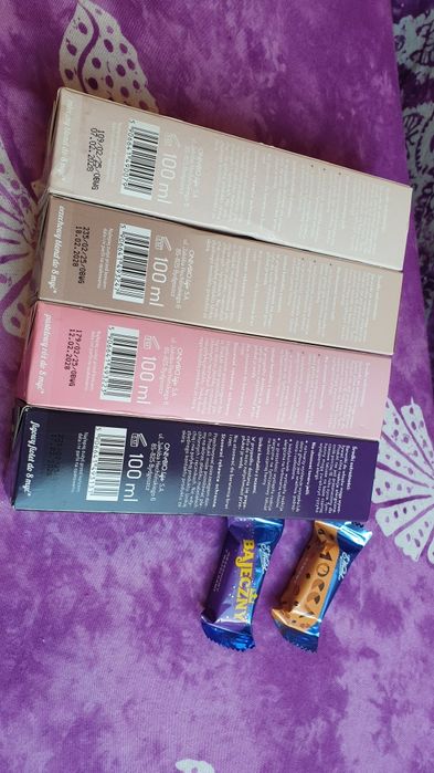 Nowy oryginalny zestaw tonerów do włosów Wedel/Only Bio+ słodycz